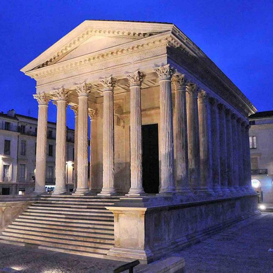 Roma Divine Home Cinema Et Jardin Nîmes Exterior foto